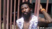 Der angolanische Jugendaktivist Francisco Mapanda, auch bekannt als Dago Nível, wurde am 21.11.2016 aus dem Gefängnis entlassen. Er war der letzte angolanische Aktivist vom Prozess 15+2, der noch im Gefängnis war. 3. Fotograf: Manuel Luamba
4. Wann wurde das Bild gemacht: 22.11.2016
5. Wo wurde das Bild aufgenommen: Luanda / Angola
Foto DW; Manuel Luamba