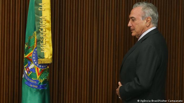 Brasilien Michel Temer in Brasilia (Agência Brasil/Valter Campanato)