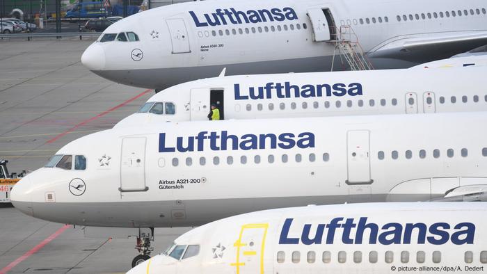 Deutschland Lufthansa-Pilotenstreik in Frankfurt (picture-alliance/dpa/A. Dedert)