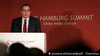 Deutschland Auftakt Hamburg Summit: China meets Europe