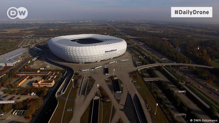 Daily Drone Allianz Arena ohne (DW/A.Götzmann)