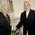 حامد کرزی رییس جمهور افغانستان و رابرت گیتس، وزیر دفاع ایالات متحده امریکا