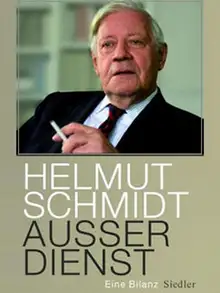 Buchcover Helmut Schmidt Außer Dienst Eine Bilanz Siedler Verlag 2008