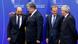 Belgien Ukraine Gipfel in Brüssel Schultz, Poroschenko, Tusk und Juncker Belgien Ukraine Gipfel in Brüssel Schultz, Poroschenko, Tusk und Juncker