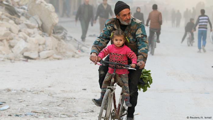 Syrien Krieg - Kämpfe in Aleppo (Reuters/A. Ismail)