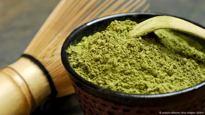 Matcha-Grünteepulver