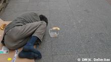 ***Achtung: Nur für geklärte Berichterstattung verwenden!***
21.11.2016+++Mazedonien Obdachlosigkeit - Cvetan Stojcevski, 27-Jähriger Obdachloser aus Skopje.