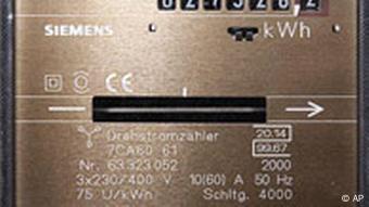 Deutschland Energie Strom Preis Zähler