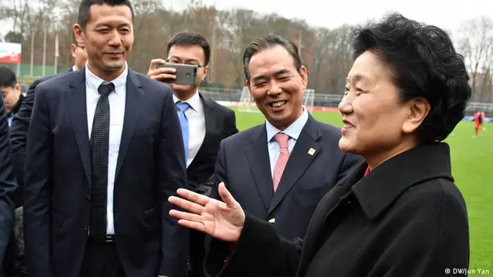 Deutschland die chinesische Vizeministerpräsidentin Liu Yandong in Köln