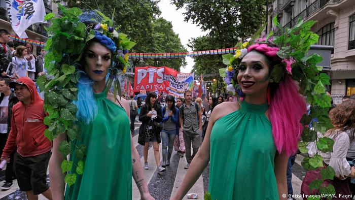 Argentinien XXV-Ausgabe des LGBTIQ Pride Parade in Buenos Aires (Getty Images/AFP/A. Pagni)