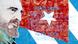 Afiche de Fidel Castro en Cienfuegos, Cuba. Afiche de Fidel Castro en Cienfuegos, Cuba.