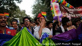 Indien Homosexuell Rechte Parade