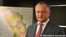 Igor Dodon, der neugewählte Präsident von Moldau.
Pressebild