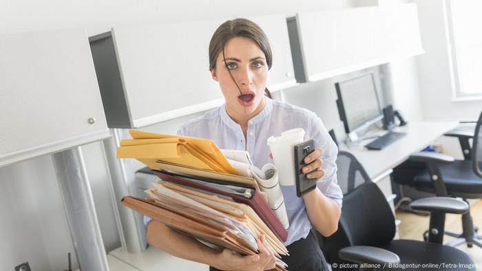 Woman in the office