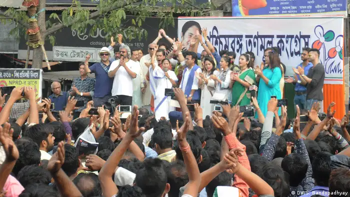 Demonstration in Kalkutta (DW/S. Bandopadhyay)