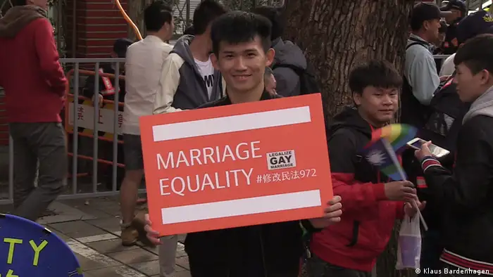 Taiwan Demonstration Homo-Ehe (Klaus Bardenhagen)