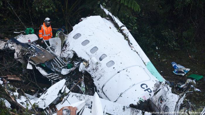 Bolivian Airline Held Responsible For Chapecoense Soccer Team Crash In Colombia News Dw 20 12 2016
