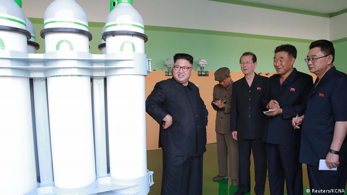 Nordkorea Besuch Kim Jong-Un (Reuters/KCNA)