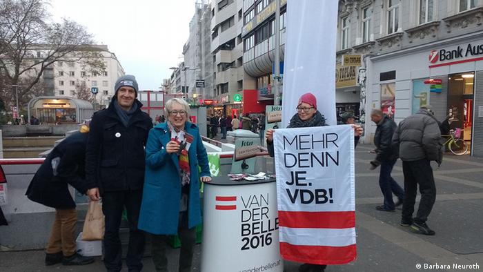 Präsidentschaftswahlkampf in Österreich: Barbara Neuroth von den Grünen (Foto: Barbara Neuroth)