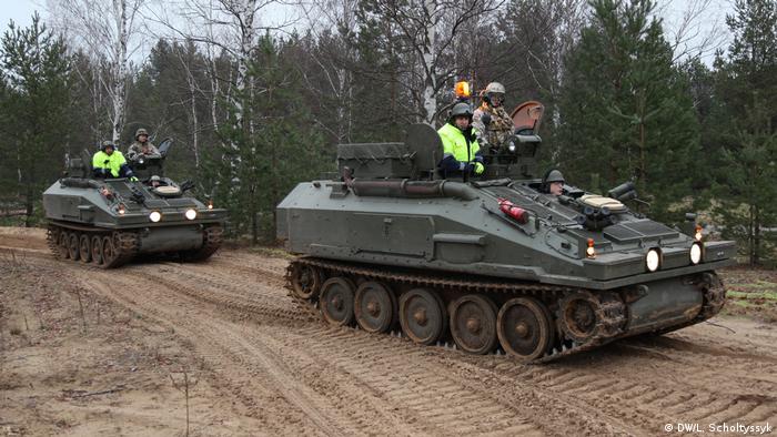 Lettland Militärübung
