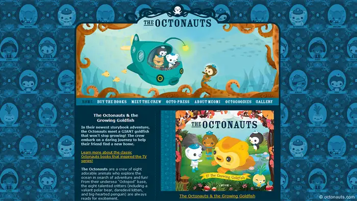Screenshot The Octonauts (octonauts.com)