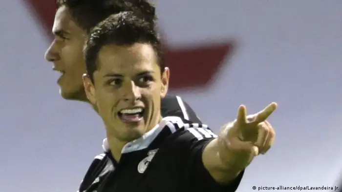 Primera Division Celta Vigo vs Real Madrid Chicharito (picture-alliance/dpa/Lavandeira Jr.)