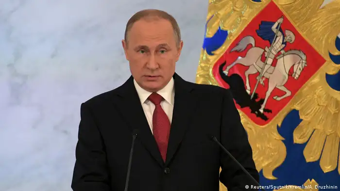 Russland Putin Rede an die Nation