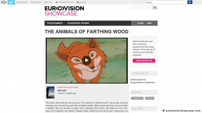 Screenshot TV Serie The Animals of the Farming Wood (eurovisionshowcase.com)