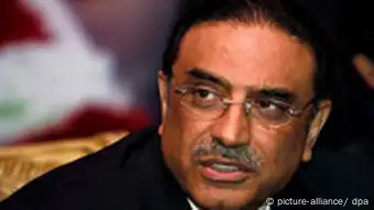 Präsidentenwahl in Pakistan - Zardari pixel