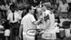 John McEnroe und Boris Becker (r.) bestreiten das längste Match in der Davis-Cup-Historie (6.Std., 39 Min) John McEnroe und Boris Becker (r.) bestreiten das längste Match in der Davis-Cup-Historie (6.Std., 39 Min)