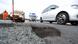 Deutschland Schaden auf Fahrbahn - Autobahn Deutschland Schaden auf Fahrbahn - Autobahn