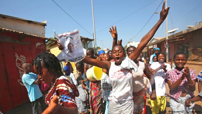 Gambia Banjul apoiantes Adama Barrow