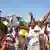 Gambia Banjul Anhänger Adama Barrow