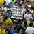 Brasilien  Proteste gegen Korruption