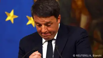 Italien | Ministerpräsident Matteo Renzi kündigt nach gescheitertem Referendum seinen Rücktritt an