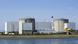 Das franzoesische Kernkraftwerk Fessenheim am Ufer des Rhein Das franzoesische Kernkraftwerk Fessenheim am Ufer des Rhein