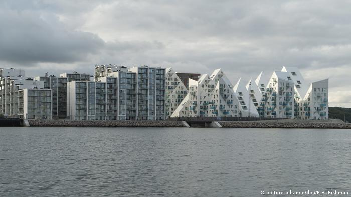 Dänemark Aarhus, Europäische Kulturhauptstadt 2017 - Neubaugebiet ehemaliger Containerhafen (picture-alliance/dpa/R.B. Fishman)