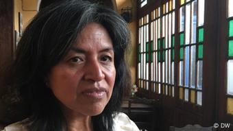 Erinnerungskultur in Guatemala Mayari de Leon, photo: DW