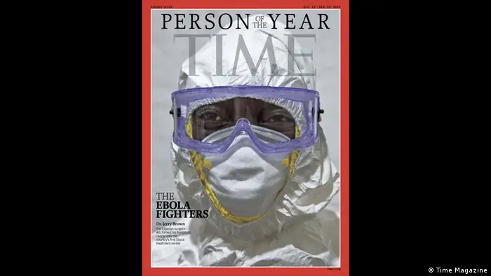 Time Magazine Person of the year The Ebola fighters (Time Magazine)