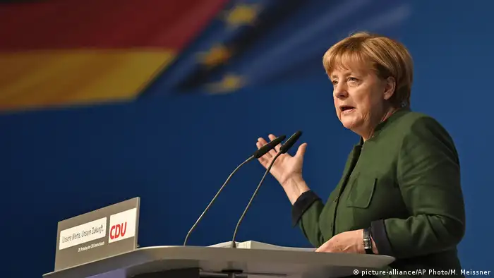 Essen CDU ParteitagRede Merkel