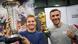 Rosberg und Podolski mit Pokalen am Flughafen in Köln Rosberg und Podolski mit Pokalen am Flughafen in Köln