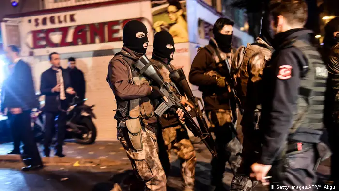 Türkei Istanbul Anschlag auf Sicherheitskräfte