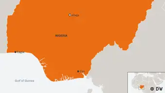 Karte Nigeria Uyo