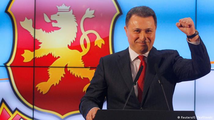 Mazedonien Wahlen - VMRO-DPMNE Gruevski