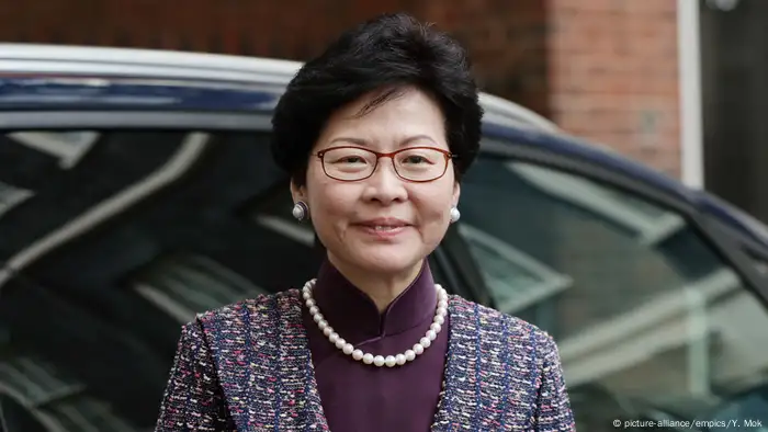 Hong Kong Wahlen Carrie Lam Kandidatin