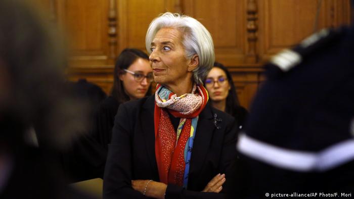 Frankreich IMF-Vorsitzender Christine Lagarde vor Gericht