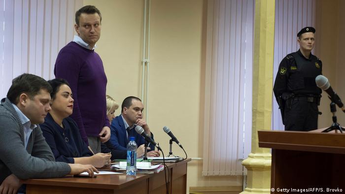 Russland Oppositionsführer Alexej Nawalny