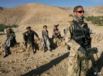 国际驻阿富汗安全保障部队的德国士兵