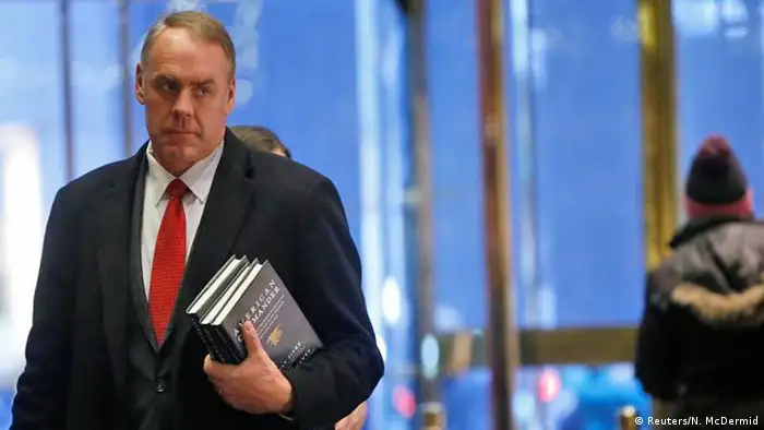 USA Ryan Zinke, designierter Innenminister (Reuters/N. McDermid)