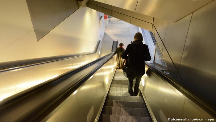 Ескалатор в Берлінському метро